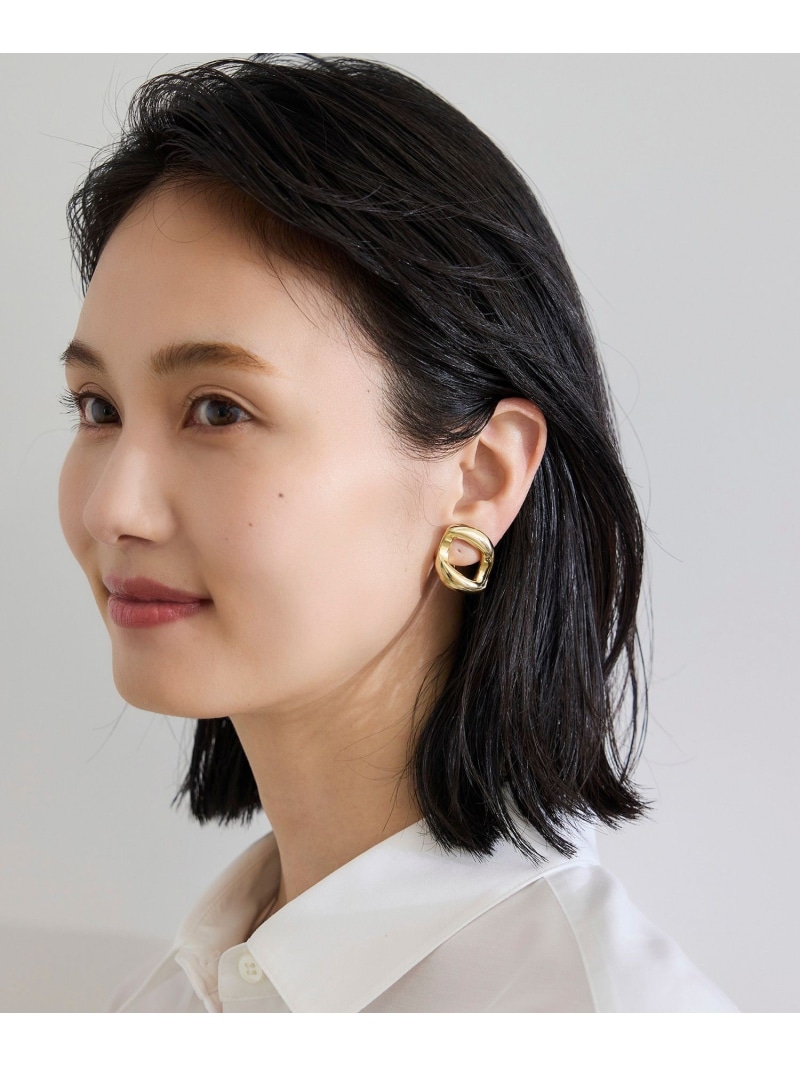 【WEB限定】【IRIS47(イリス)】rome earring ROPE' ロペ アクセサリー・腕時計 イヤリング・イヤーカフ シルバー ゴールド【送料無料】[ Fashion]｜ROPE&rsquo;