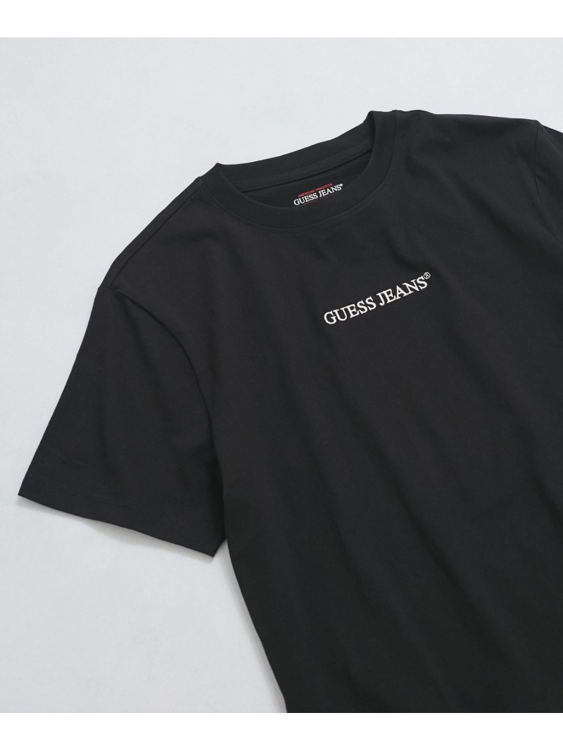 【楽天市場】【GUESS】BOXY EMBRO LOGO TEE ROPE' ロペ トップス カットソー・Tシャツ グリーン パープル ...