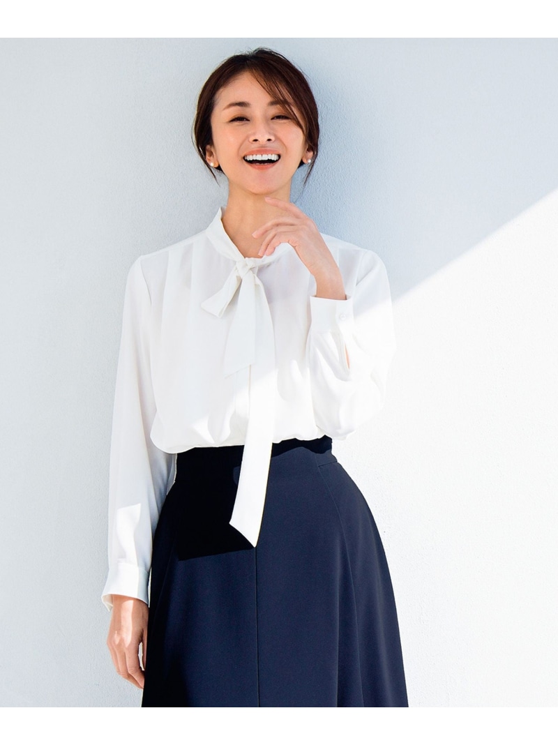 楽天市場】【高評価】【神崎恵さんコラボ】ボウタイブラウス／ロペ