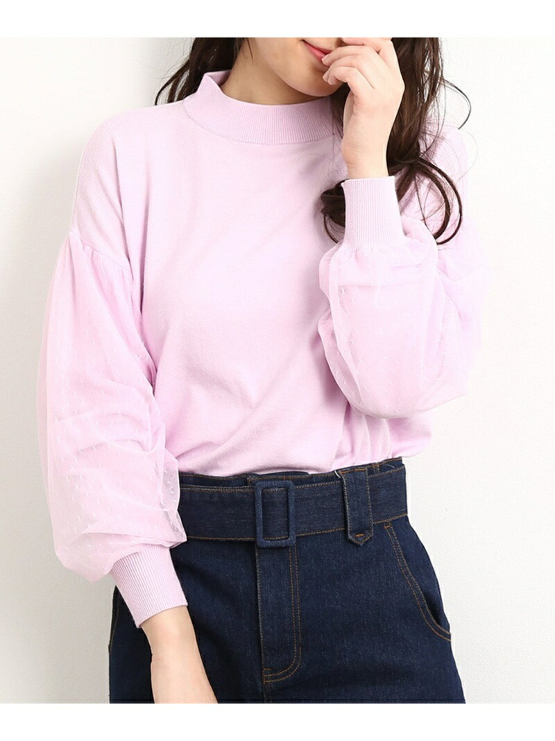 ドットチュールドロップショルダートップス Rope ロペピクニック Picnic