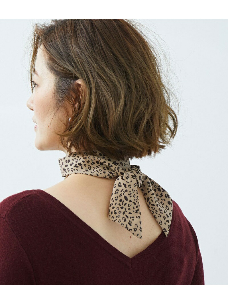 レオパードモチーフマルチスカーフ Rope Passage ファッショングッズ ロペピクニック Picnic