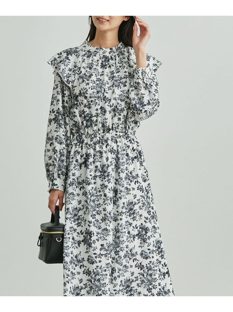 【楽天市場】【SALE／28OFF】リンクコーデ/フリルデザイン花柄ワンピース ROPE' PICNIC ロペピクニック ワンピース・ドレス