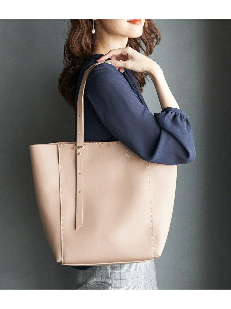 楽天市場 ジャガードコンビバックルハンドルトート ショルダーバッグ Rope Picnic Passage ロペピクニック バッグ トートバッグ ベージュ ブラウン 送料無料 Rakuten Fashion Rope Picnic ロペピクニック