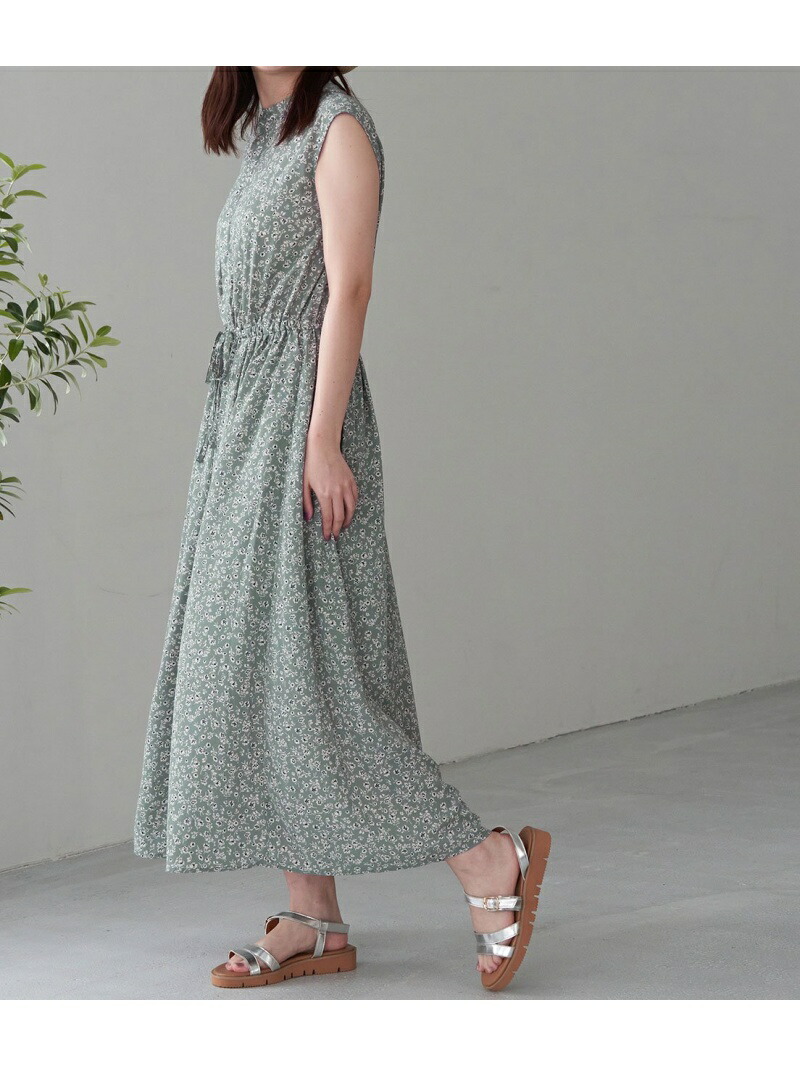 楽天市場 Sale 39 Off 小花フラワープリントバンドカラーワンピース Rope Picnic ロペピクニック ワンピース ワンピースその他 グリーン ブラック ピンク Rba E Rakuten Fashion Rope Picnic ロペピクニック