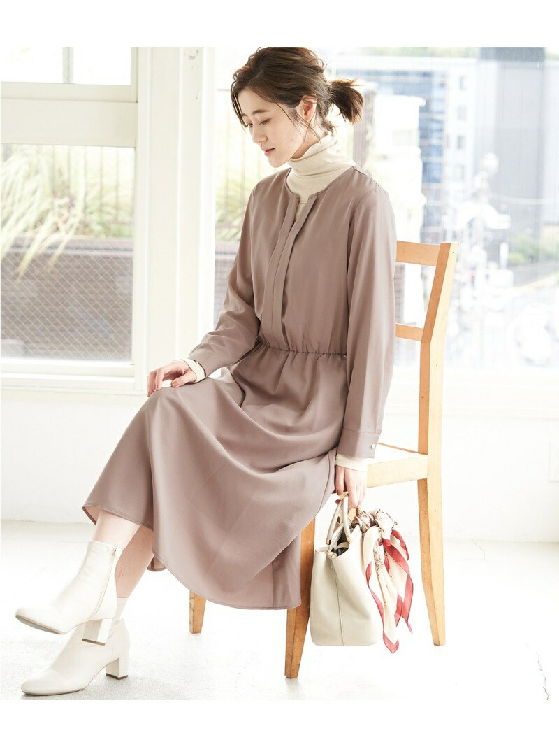 楽天市場 Sale 24 Off メタルパーツタックワンピース Rope Picnic ロペピクニック ワンピース ワンピースその他 ピンク ベージュ ネイビー Rba E 送料無料 Rakuten Fashion Rope Picnic ロペピクニック