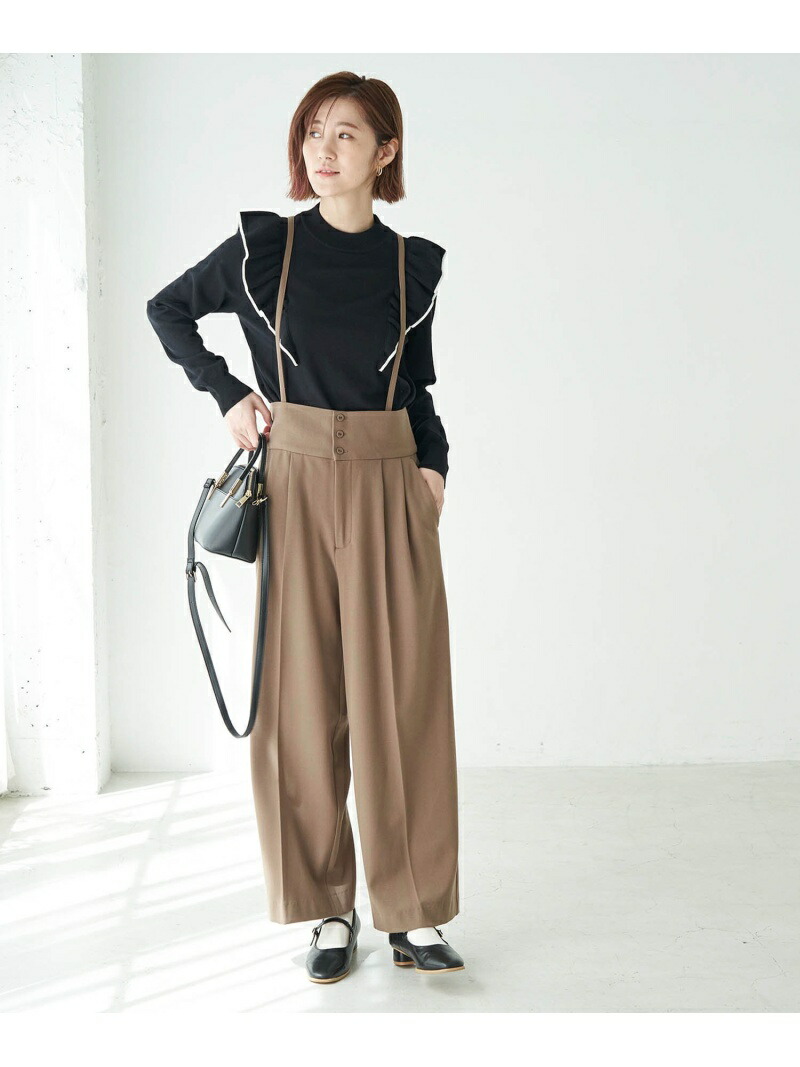 サス付きパンツ Rope Picnic パンツ ロペピクニック ジーンズ