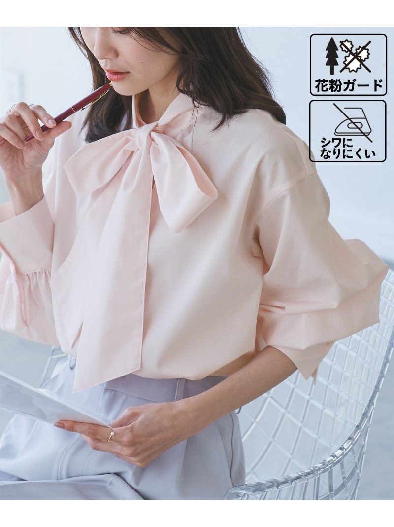 ボウタイリボンブラウス　プロポーションボディ プロポーションボディドレッシング PROPORTION BODY DRESSING