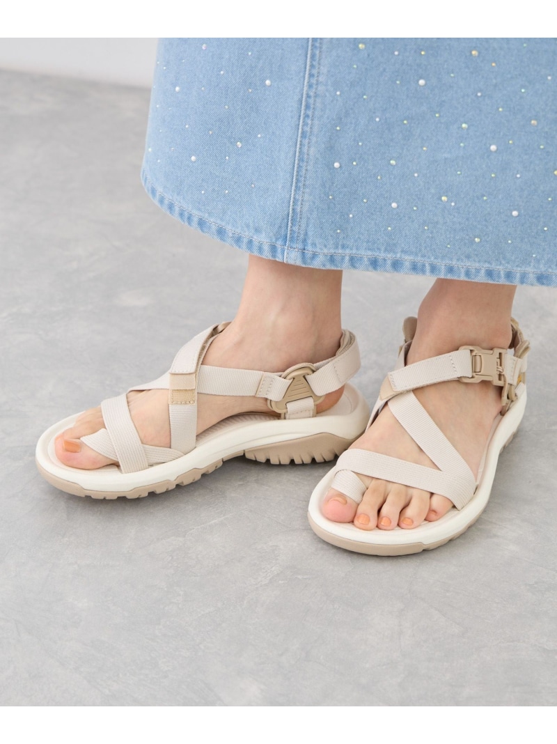 【構成要素バス発着場制限事項】【Teva/テバ】HURRICANE TERRA DACTYL ROPE\u0027 PICNIC PASSAGE ロペピクニック シューズ・靴 サンダル 黒いこと ベージュ【貨物輸送無料】[ Fashion] その他-レディース靴-サンダル