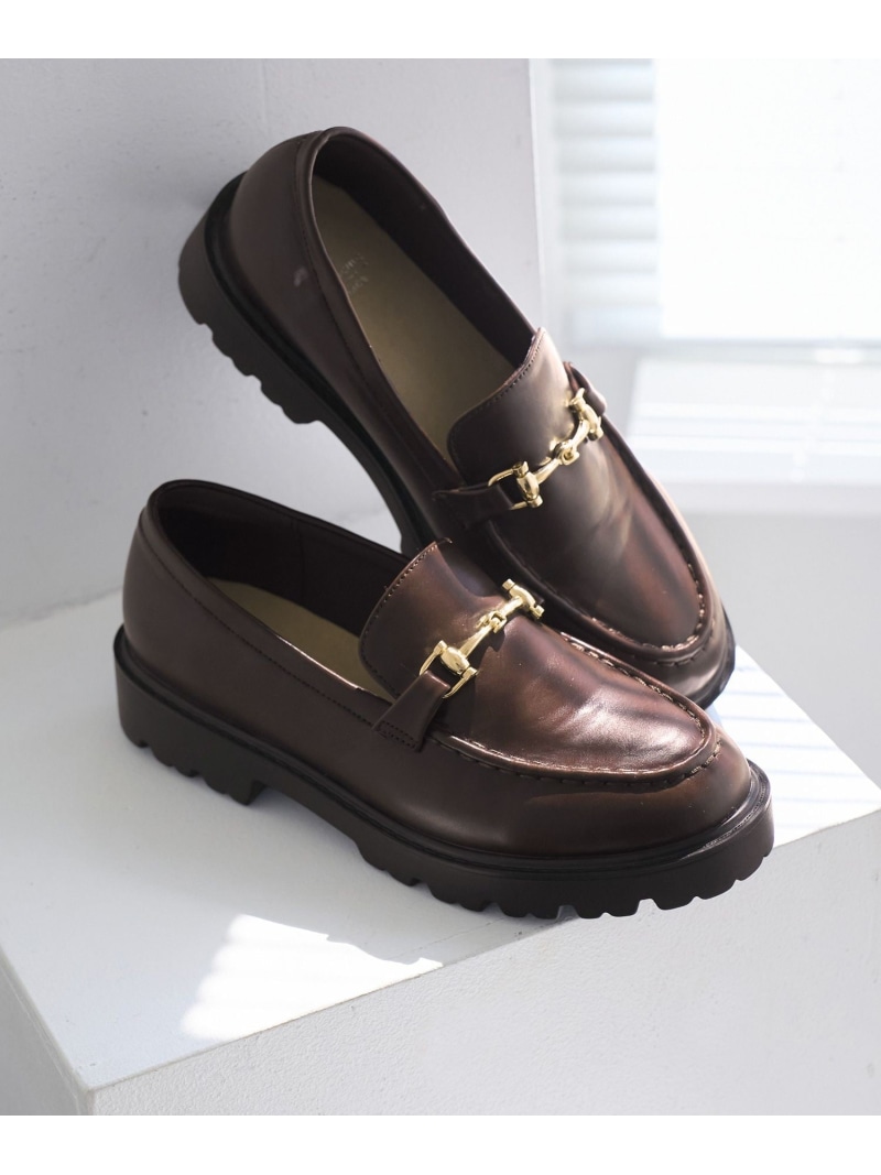 楽天市場】【SALE／30%OFF】2WAYビッグソールローファー rienda 