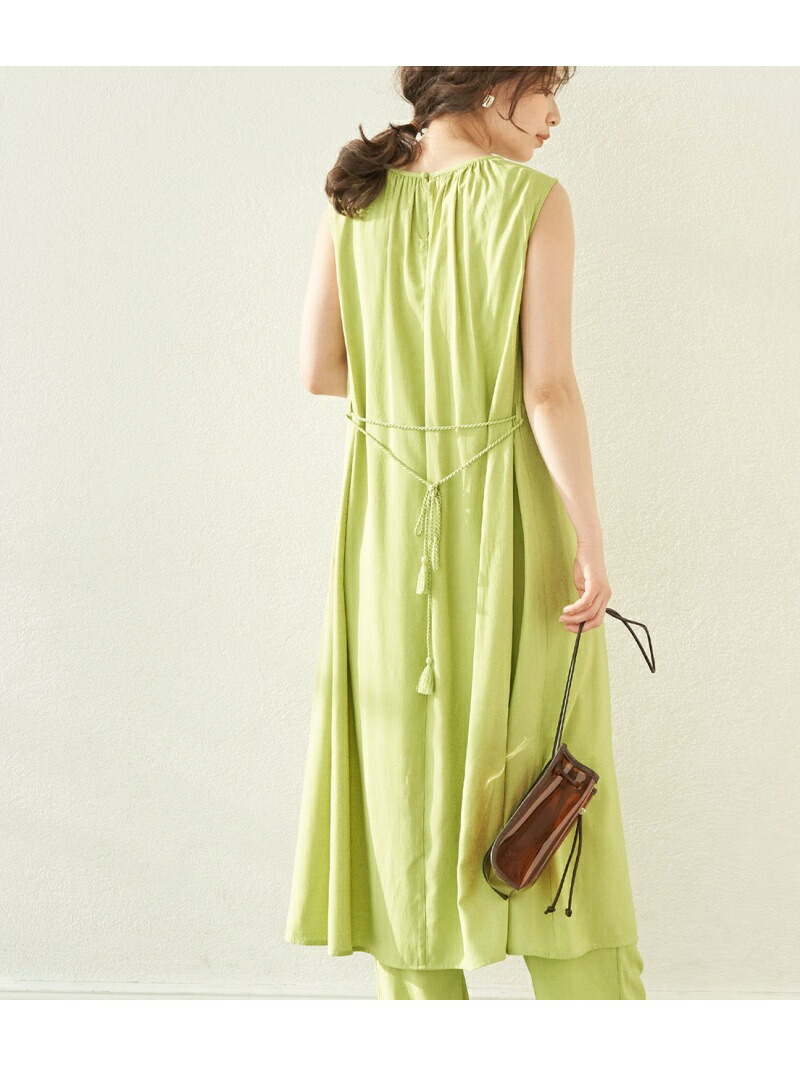 楽天市場 Sale 10 Off セットアップ対応 ガーゼ調ワンピース Rope Picnic ロペピクニック ワンピース ワンピースその他 グリーン グレー ブルー Rba E 送料無料 Rakuten Fashion Rope Picnic ロペピクニック