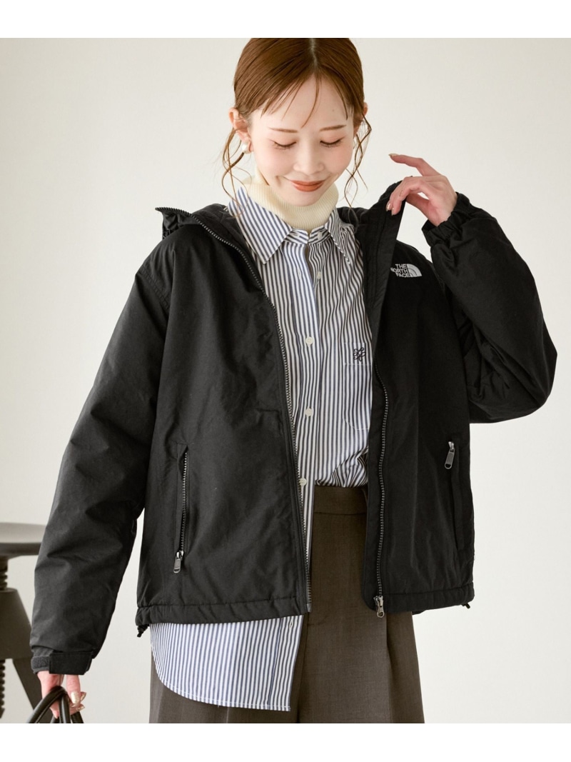 【THE NORTH FACE/ザ・ノース・フェイス】Compact Nomad Jacket ROPE' PICNIC ロペピクニック ジャケット・アウター ブルゾン・ジャンパー ブラック ベージュ【送料無料】[ Fashion]｜ROPE PICNIC／ロペピクニック