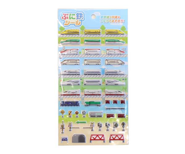 楽天市場】【送料無料】【日本の電車シールセット 全8枚】JR公認 JR