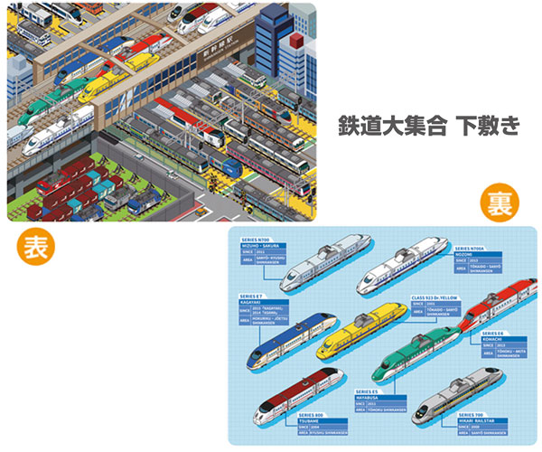 楽天市場】ファミ鉄 新幹線集合 文具 下敷き 鉄道 グッズ N700A