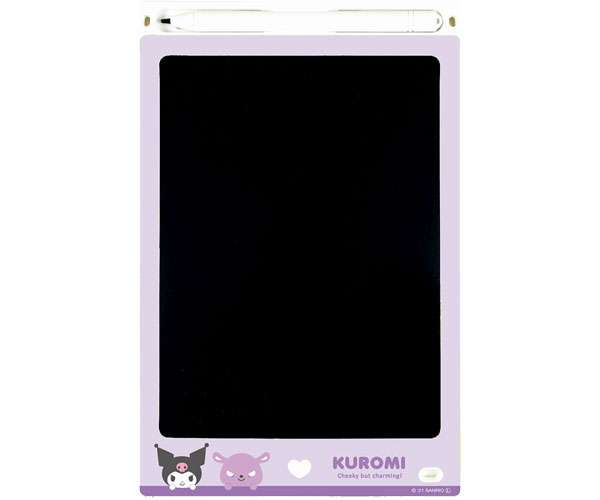 デジタルメモパッド サンリオキャラクターズ クロミ クロミちゃん メモパッド 電子タブレット 電子メモ サンリオ Sanro サンリオグッズ キャラクター雑貨 ネコポス対象品 ku ギフト プレゼント ご褒美