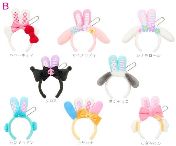 楽天市場】サンリオキャラクターズ シークレットヘアクリップ 全