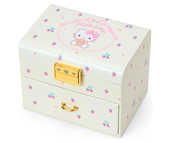 楽天市場】【 Hacoa 公式 】 ジュエリーケース ハローキティ 木製