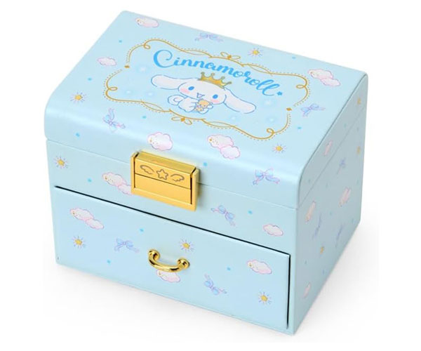 サンリオ シナモロール ジュエリーボックス アクセサリーケース ボックス 収納 アクセサリー サンリオキャラクターズ Sanrio Original 収納ボックス ケース 332763