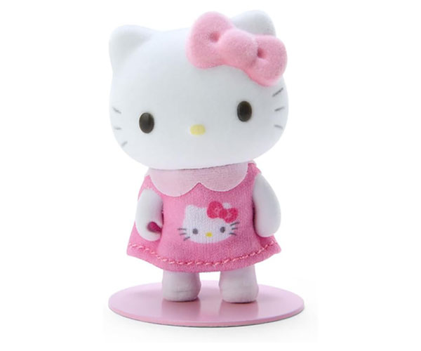 激レア キティちゃん ミニドールアクセサリー sanrio ハローキティ 90s ぬいぐるみネックレス 単品販売 ピンク