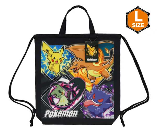 楽天市場】トラベル巾着L リュック ポケモン ポケットモンスター