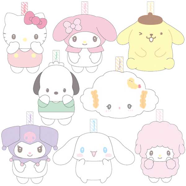 楽天市場】サンリオ キーチャーム マイメロディ クロミ キューピット