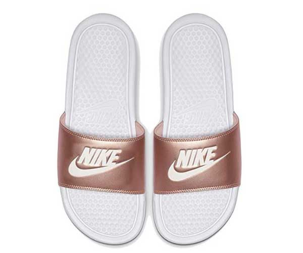 nike benassi jdi rose