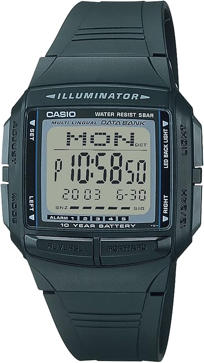 楽天市場】CASIO カシオ 腕時計 デジタル DATA BANK データバンク DB