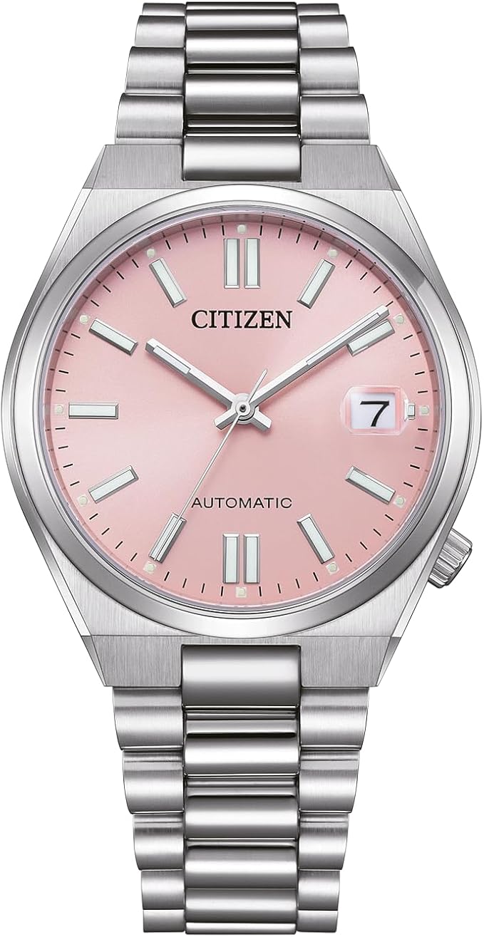 シチズン ウォッチ メンズ レディース TSUYOSA Collection Automatic サクラ色 しろがね色 NJ0200-50Z CITIZEN