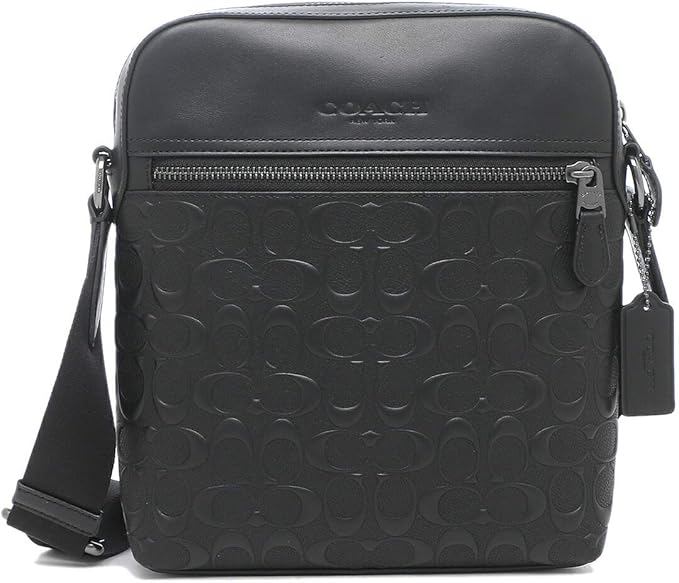 コーチ ショルダーバッグ メンズ HSTN FLT BG ブラック 4009-QBBK COACH|ロゼ・エムロード