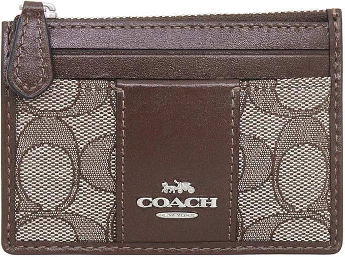 コーチ カードケース パスケース コインケース ID ケース CU988-SVS8S ブラウン シグネチャー柄 レディース COACH|ロゼ・エムロード