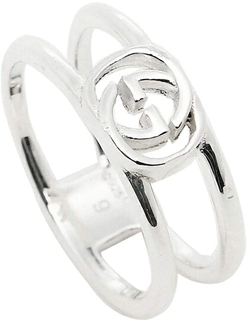 楽天市場】グッチ GUCCI リング インターロッキング ワイド