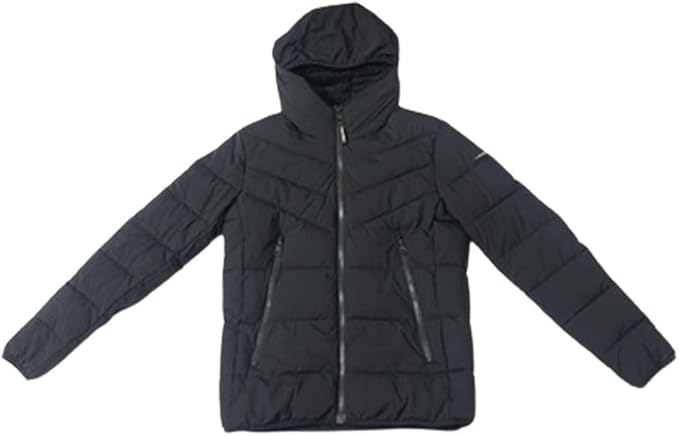 カルバンクライン Hooded Stretch Jacket CM155201 EBONY ブラック Lサイズ メンズ Calvin Klein|ロゼ・エムロード