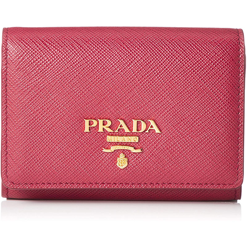 今月限定／特別大特価 名刺入れ ミニ財布 ブランドロゴ 高級感PRADA