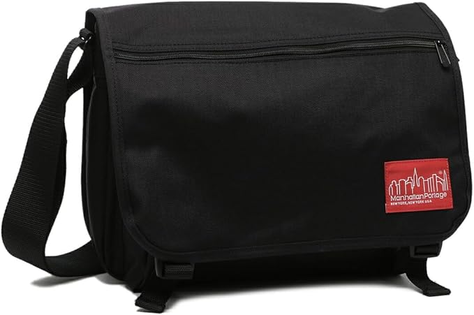 マンハッタンポーテージ ショルダーバッグ Europa 1439ZC-BLK 黒いこと メンズ レディース Manhattan Portage 男女兼用バッグ-バッグ