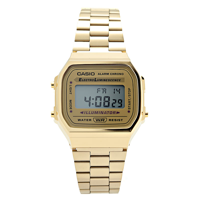 カシオ 腕時計 メンズ ゴールド シンプル CASIO STANDARD スタンダード A168WG-9W