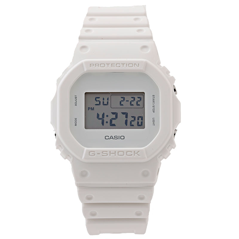 カシオ 腕時計 メンズ レディース G-SHOCK ゴールド ホワイト DW-5600WW-7 CASIO｜ロゼ・エムロード