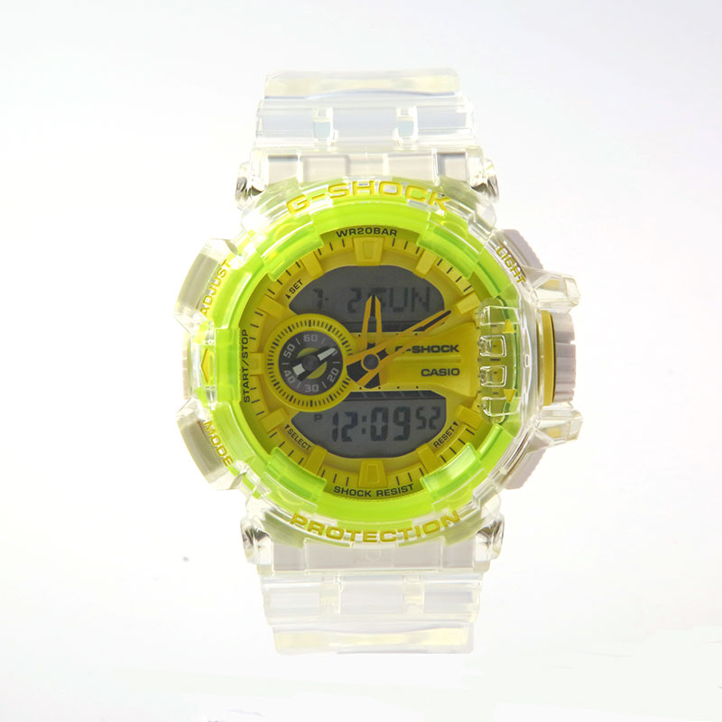 すぐに使える【２点で5％OFFクーポン】カシオ 腕時 ベビーG アナデジ スケルトン GA-400SK-1A9 メンズ CASIO BABY-G ウォッチ 並行輸入品 かっこいい カッコイイ オシャレ おしゃれ