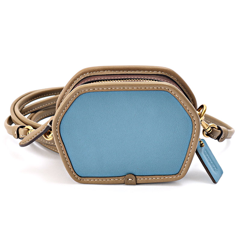 楽天市場】コーチ ショルダーバッグ ポシェット COACH cb868 ブルー