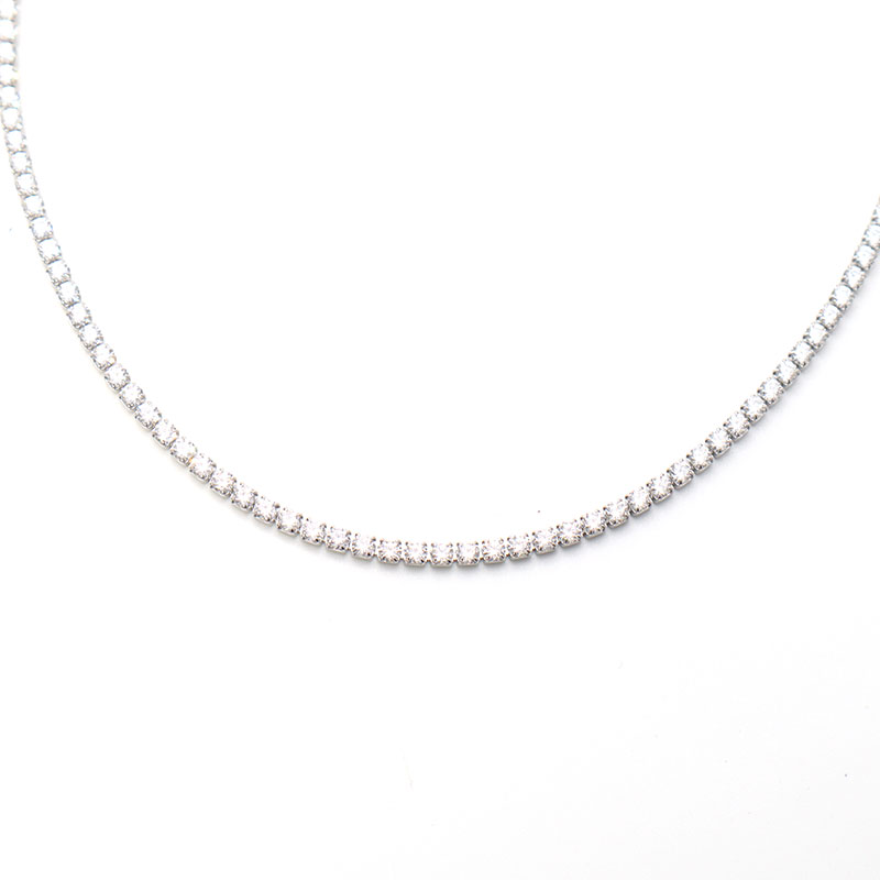 ダニエルウェリントン ネックレス クラッシックテニス Classic Tennis Necklace Silver DW00400389 シルバーメンズ レディース DANIEL WELLINGTON