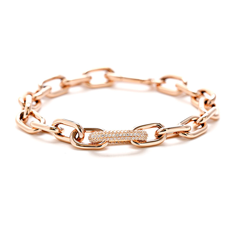 ダニエルウェリントン ブレスレット Crystal Link Bracelet DW00400572 ゴールド レディース Daniel Wellington｜ロゼ・エムロード