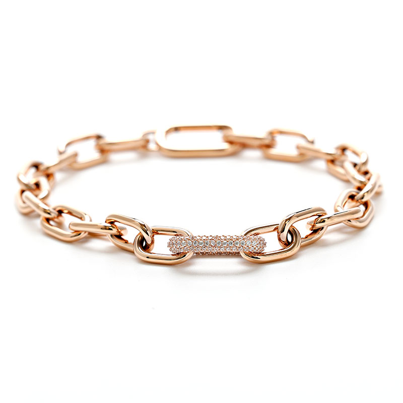ダニエルウェリントン ブレスレット Crystal Link Bracelet DW00400574 ゴールド レディース Daniel Wellington｜ロゼ・エムロード