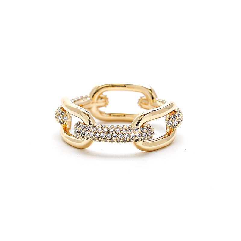 ダニエルウェリントン 指輪 Crystal Link Ring DW00400598 ゴールド 54号 ( 日本サイズ 13.5号 ) 並行輸入品 メンズ レディース Daniel Wellington｜ロゼ・エムロード
