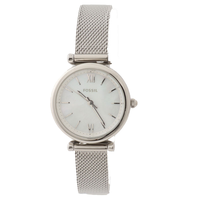すぐに使える【２点で5％OFFクーポン】フォッシル 腕時計 レディース シルバー ホワイト JACQUELINE クオーツ FOSSIL ES4432