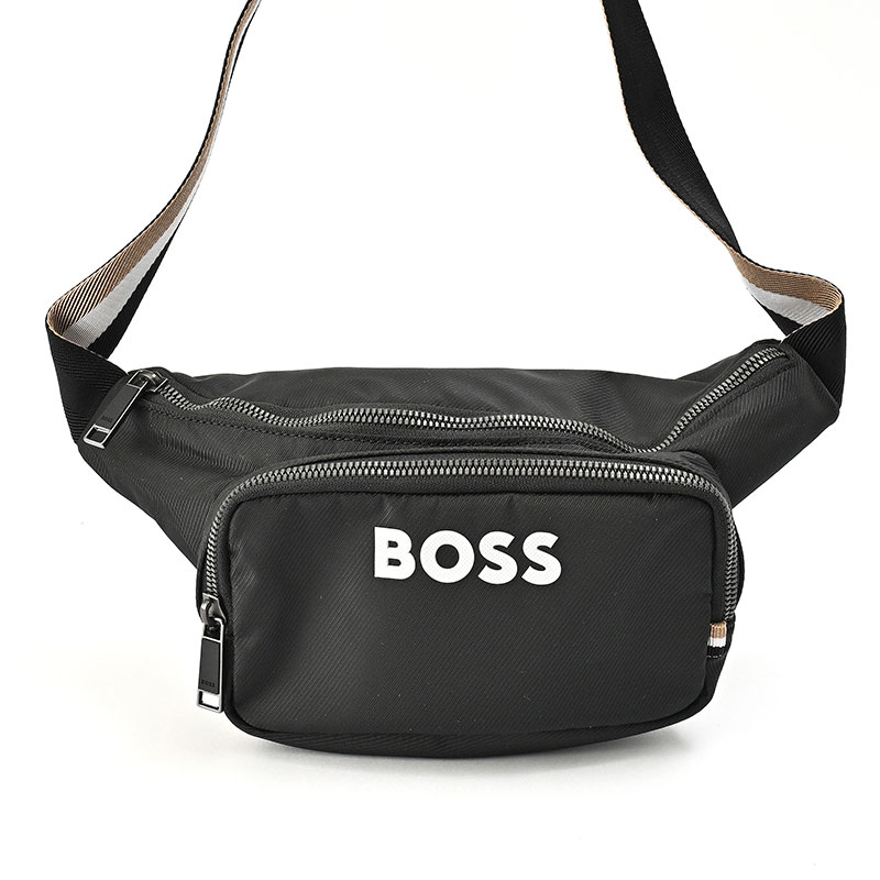 ヒューゴボス ベルトバッグ メンズ ブラック 50511938 HUGO BOSS|ロゼ・エムロード