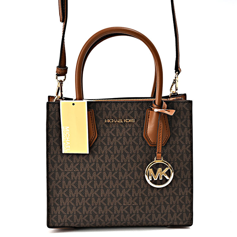 マイケルコース 2WAYバッグ レディース MERCER MEDIUM ブラウン 35S1GM9M2B-BR MICHAEL KORS|ロゼ・エムロード
