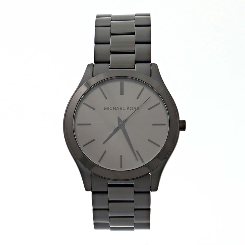 腕時計 シンプル エレガント おしゃれ MICHAEL KORS マイケルコース MK8507 ウォッチ メンズ クオーツ アナログ ブラック ファッション ビジネス 通勤 プレゼント 人気 並行輸入品