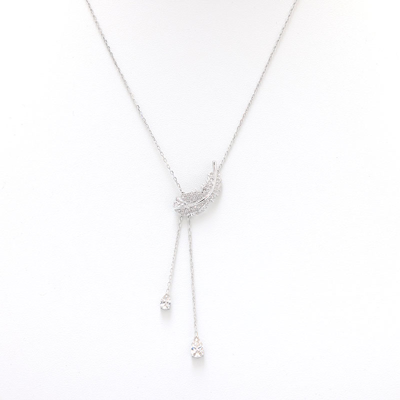 【 在庫一掃セール対象商品 】スワロフスキー ネックレス レディース シルバー シンプル SWAROVSKI Nice クリスタル 5493397 並行輸入品（昨年比でよりお得に販売中） 15,184円