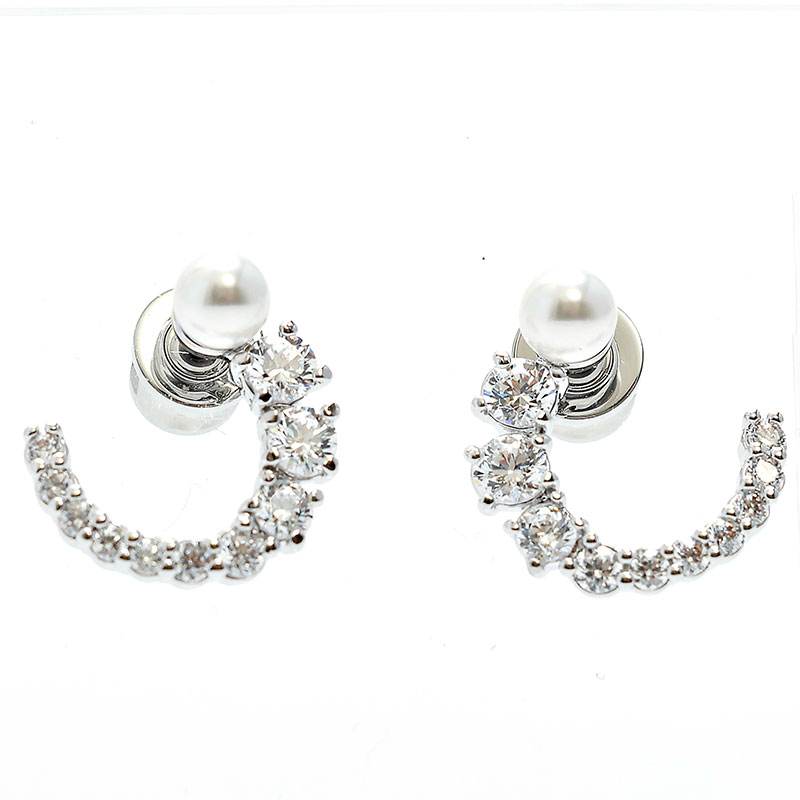 スワロフスキー ピアス レディース Matrix シルバー クリア 5692260 SWAROVSKI｜ロゼ・エムロード
