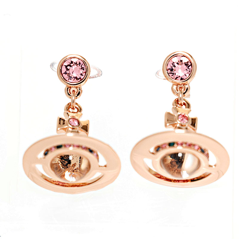 ヴィヴィアンウエストウッド ピアス レディース PETITE ORB ピンクゴールド 62020032-02G002 Vivienne Westwood|ロゼ・エムロード