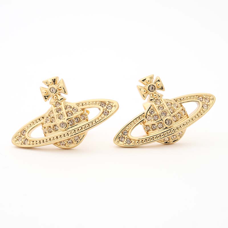 【 在庫一掃セール対象商品 】ヴィヴィアンウエストウッド ピアス レディース ゴールド シンプル Vivienne Westwood オーブ ミニバスレリーフ 62020033 R121 並行輸入品（昨年比でよりお得に販売中）