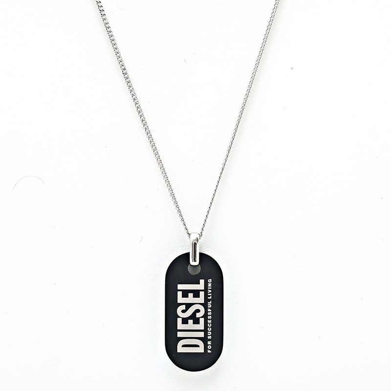 ディーゼル ネックレス メンズ ブラック DX1349040 DIESEL|ロゼ・エムロード